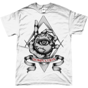 Domination Classic Tee White