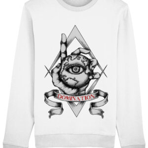 Domination-Sweatshirt-White