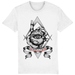 Domination-Tshirt-White Domination-Tshirt-White