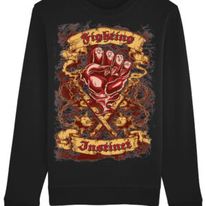 Fighting-Instinct-Sweatshirt-Black