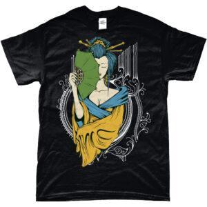 Geisha-Girl-Classic-Tee-Black