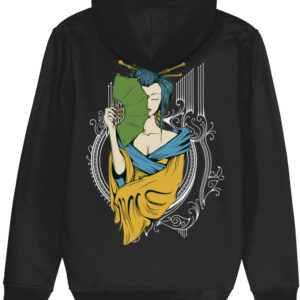 Geisha-Girl-Hoodie-Black