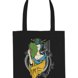 Geisha-Girl-Tote-Black