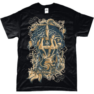 Luck-with-Attitude-Classic-Tee-Black