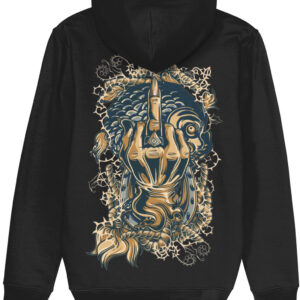 Luck-with-Attitude-Hoodie-Black