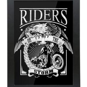 Riders-on-the-Storm-Framed-print