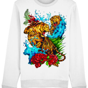 Tiger-Fight-sweatshirt-white Tiger-Fight-sweatshirt-white