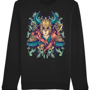 Viking-Warior-Goddess-Sweatshirt-black