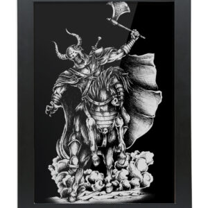 Warrior-Framed-Print
