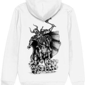 Warrior-Hoodie-White Warrior-Hoodie-White