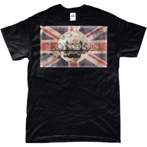Vintage-London-Classic-Tee-Black