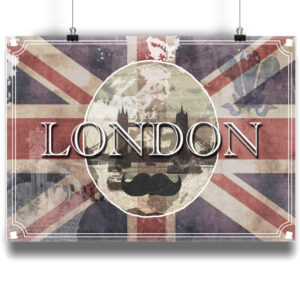 Vintage London Art Posters