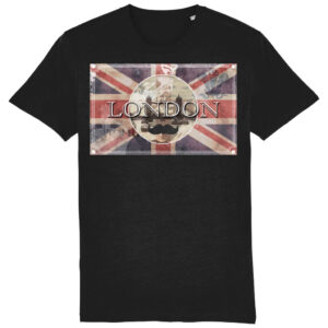 Vintage-London-Premium-Tee-Black
